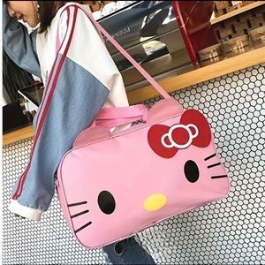 Pink Hello Kitty Duffel Bag